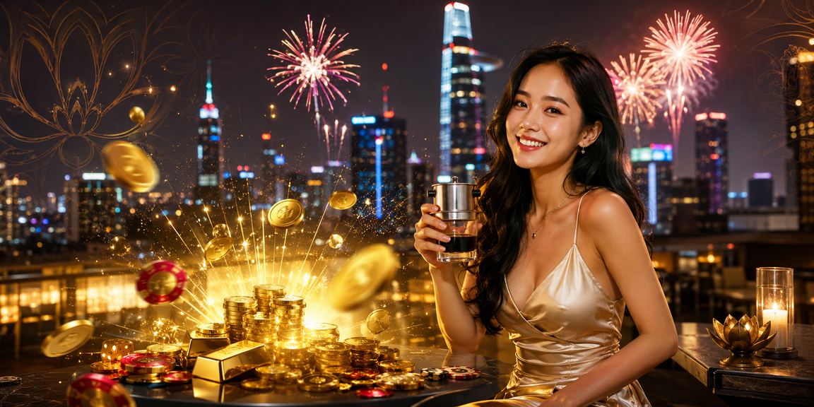 Người dùng tại TP.HCM kiểm tra giao dịch tài chính và số dư tài khoản trên điện thoại bên ly cà phê buổi sáng